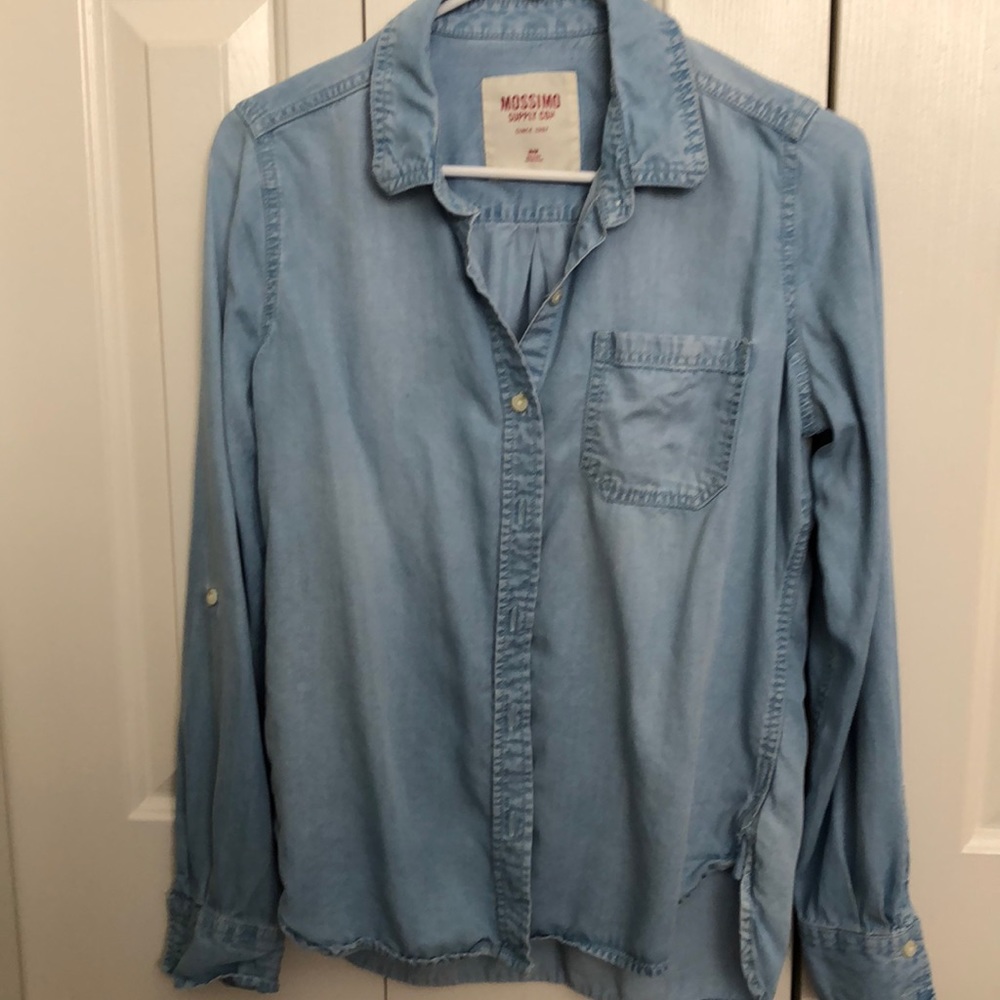 Mossimo Supply women’s denim top